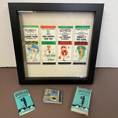 Vintage Matchbooks and Tobacco Paper