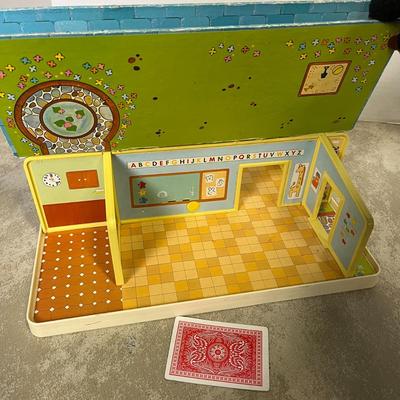 Vintage Tumble Bug Game and Fisher Price School