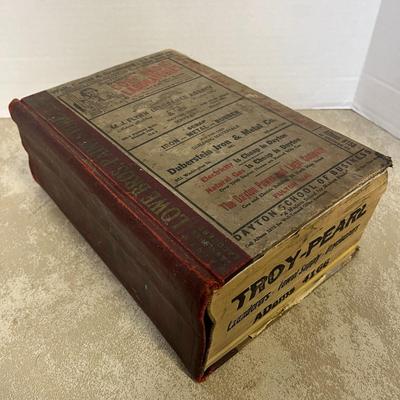 Vintage Dayton Ohio Directory, Typewriting Lessons and Register