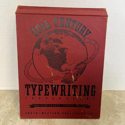 Vintage Dayton Ohio Directory, Typewriting Lessons and Register