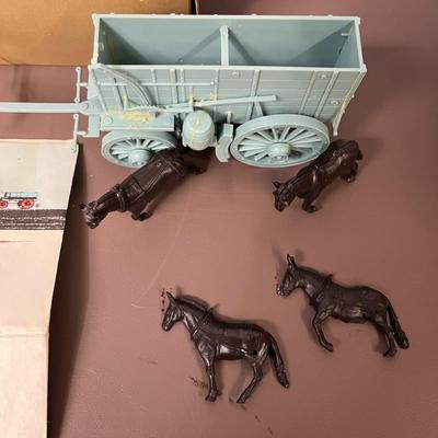 Vintage Borax 20 Mule Train Toy #1