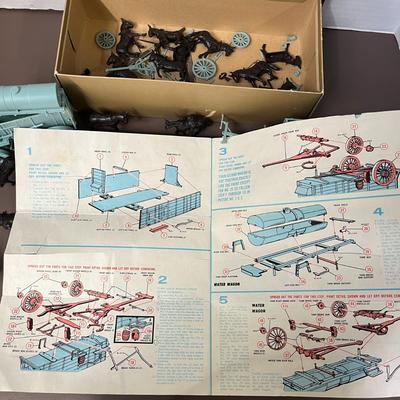 Vintage Borax 20 Mule Train Toy #1