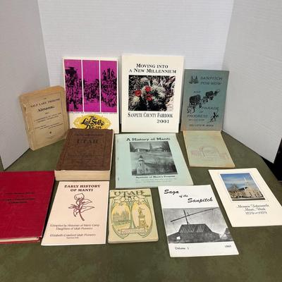Lot of Utah Books and Ephemera