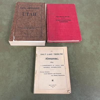 Lot of Utah Books and Ephemera