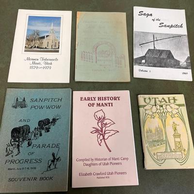 Lot of Utah Books and Ephemera