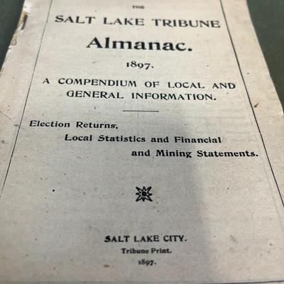 Lot of Utah Books and Ephemera