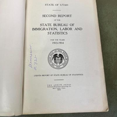 Lot of Utah Books and Ephemera