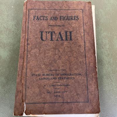 Lot of Utah Books and Ephemera