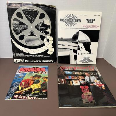 Lot of Vintage Film Books and Ephemera