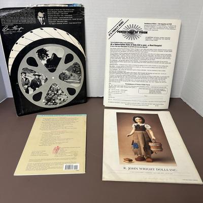 Lot of Vintage Film Books and Ephemera