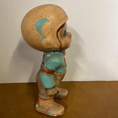 Vintage 1973 Miami Dolphins Chalk Figurine