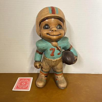 Vintage 1973 Miami Dolphins Chalk Figurine