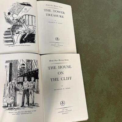 Vintage Hardy Boys Books