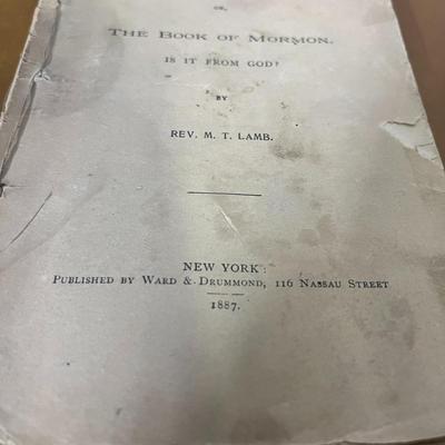 Vintage Mormon/LDS Church Books