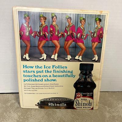 Vintage Figure Skating Lot, Ice Follies Program and Sonia Henie Pin