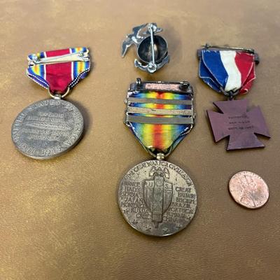 Vintage Military Medals