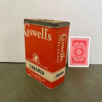 Vintage Caswell's Tins