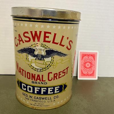 Vintage Caswell's Tins