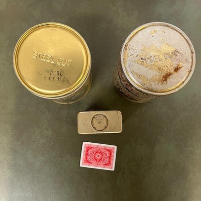 Vintage Caswell's Tins