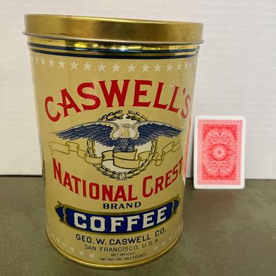 Vintage Caswell's Tins