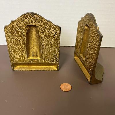 Vintage Owl Bronze Bookends