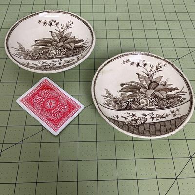 Pair of Vintage Cup and Saucers from Brazil