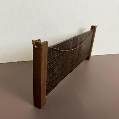 Vintage Woodenette Sign