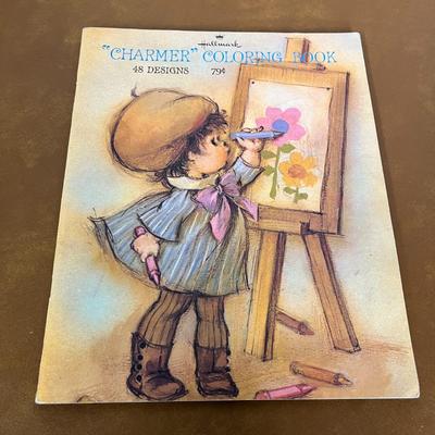 Vintage Hallmark Coloring Book and Fun in Painting Book