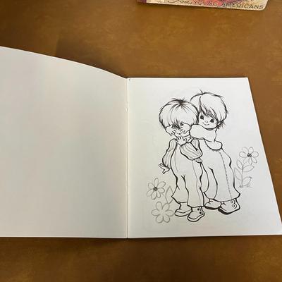 Vintage Hallmark Coloring Book and Fun in Painting Book