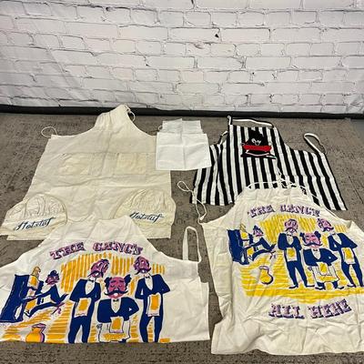 Vintage Cooking Aprons and Hats
