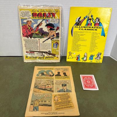 Vintage Red Ryder, Moby Dick and High Iron Comics