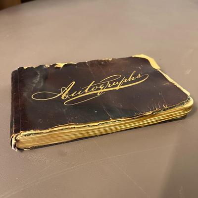 Vintage Autograph Book and To Whom This May Concern Book