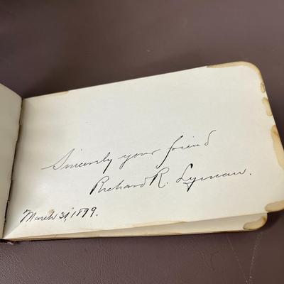Vintage Autograph Book and To Whom This May Concern Book