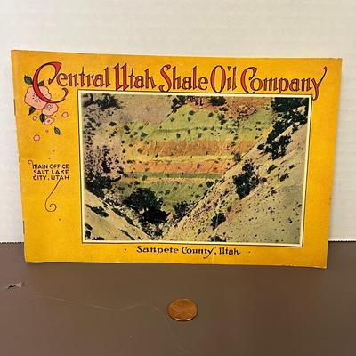 Central Utah Shale Oil Company Promo Book
