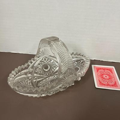 Vintage Glass Serving Dish