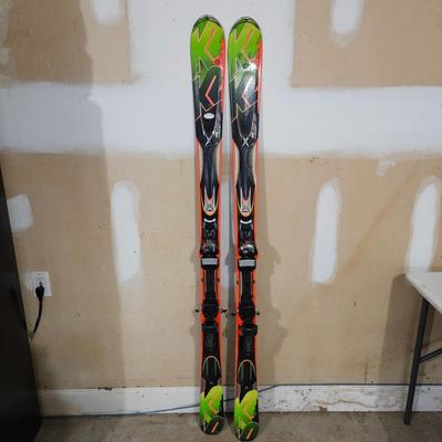 K2 Amp Rictor Skis and Travel Bag (G-DW)