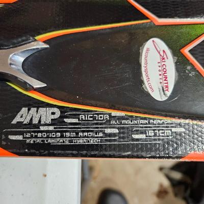 K2 Amp Rictor Skis and Travel Bag (G-DW)