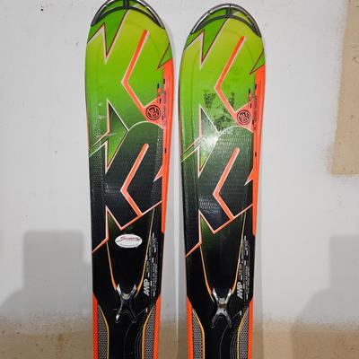 K2 Amp Rictor Skis and Travel Bag (G-DW)