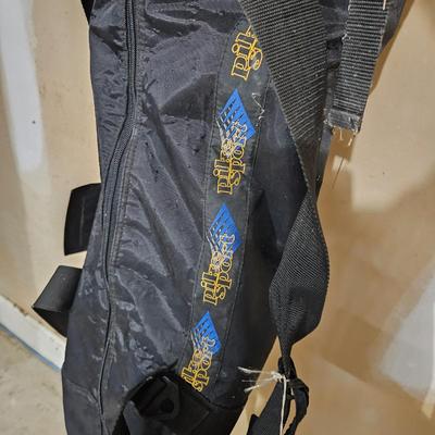 K2 Amp Rictor Skis and Travel Bag (G-DW)