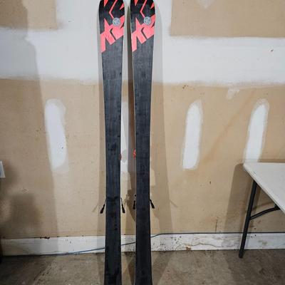 K2 Amp Rictor Skis and Travel Bag (G-DW)