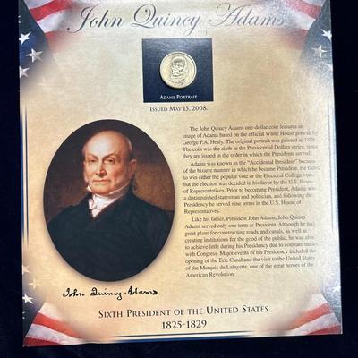John Quincy Adams - The United States Presidents Coin Collection by PCS Stamps & Coins