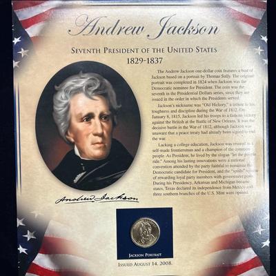 Andrew Jackson - The United States Presidents Coin Collection by PCS Stamps & Coins