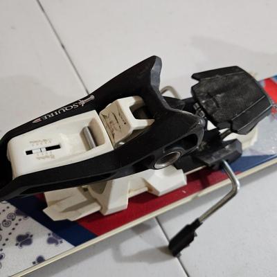 Pair of Blizzard Bushwacker Skis, Poles and Travel Bag (G-DW)