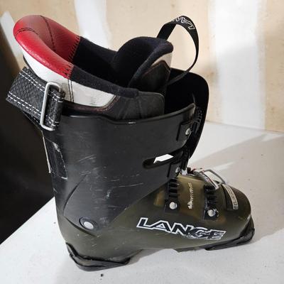 Lange RX100 Ski Boots, Helmet and More (G-DW)