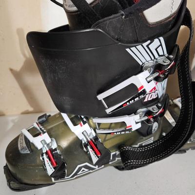 Lange RX100 Ski Boots, Helmet and More (G-DW)