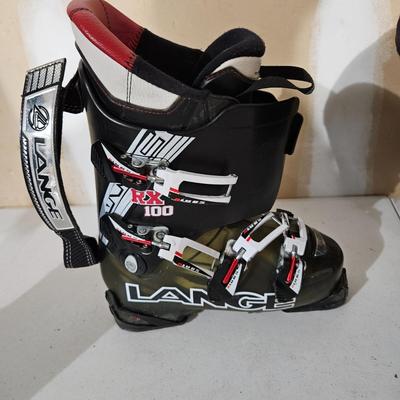 Lange RX100 Ski Boots, Helmet and More (G-DW)