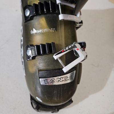 Lange RX100 Ski Boots, Helmet and More (G-DW)