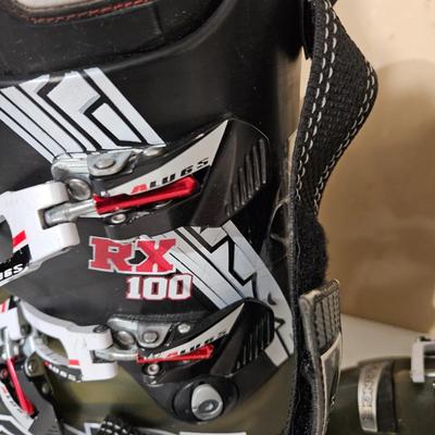 Lange RX100 Ski Boots, Helmet and More (G-DW)