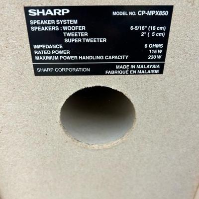Lot 870 Sharp stereo