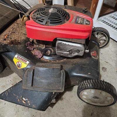 Troy-Bilt 21" Self Propelled Mower and Gas Cans (G-DW)
